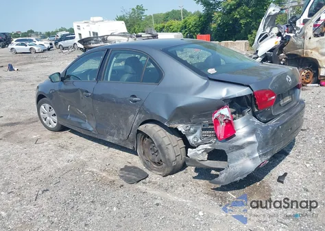 2012 Volkswagen Jetta 2.5L Se z USA, uszkodzony, nr VIN 3VWDP7AJ0CM309754